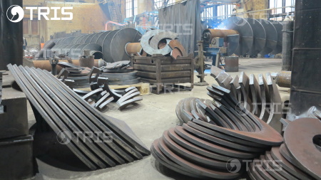 FABRICATION DES SPIRES DE VIS DE FORAGE. SPIRES DE VIS DE FORAGE (SPIRALE DE VIS DE FORAGE).